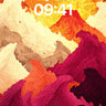Crimson Wave Wallpaper with Volcanic Breath wallpaper for iPhone, iPad & Mac