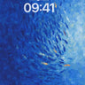 Oceanic School of Fish Artistic Wallpaper wallpaper for iPhone, iPad & Mac