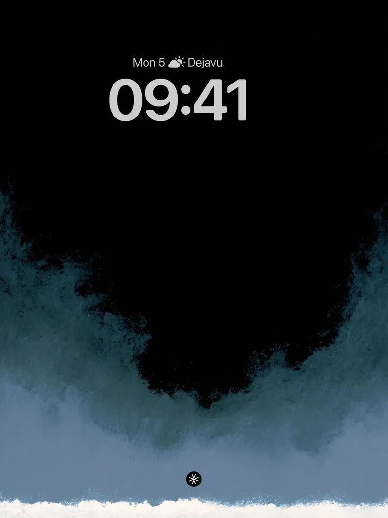 Stormy Night Ocean Wallpaper wallpaper for iPhone, iPad & Mac
