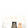 Whispering Woods Wallpaper with Bear Family wallpaper for iPhone, iPad & Mac