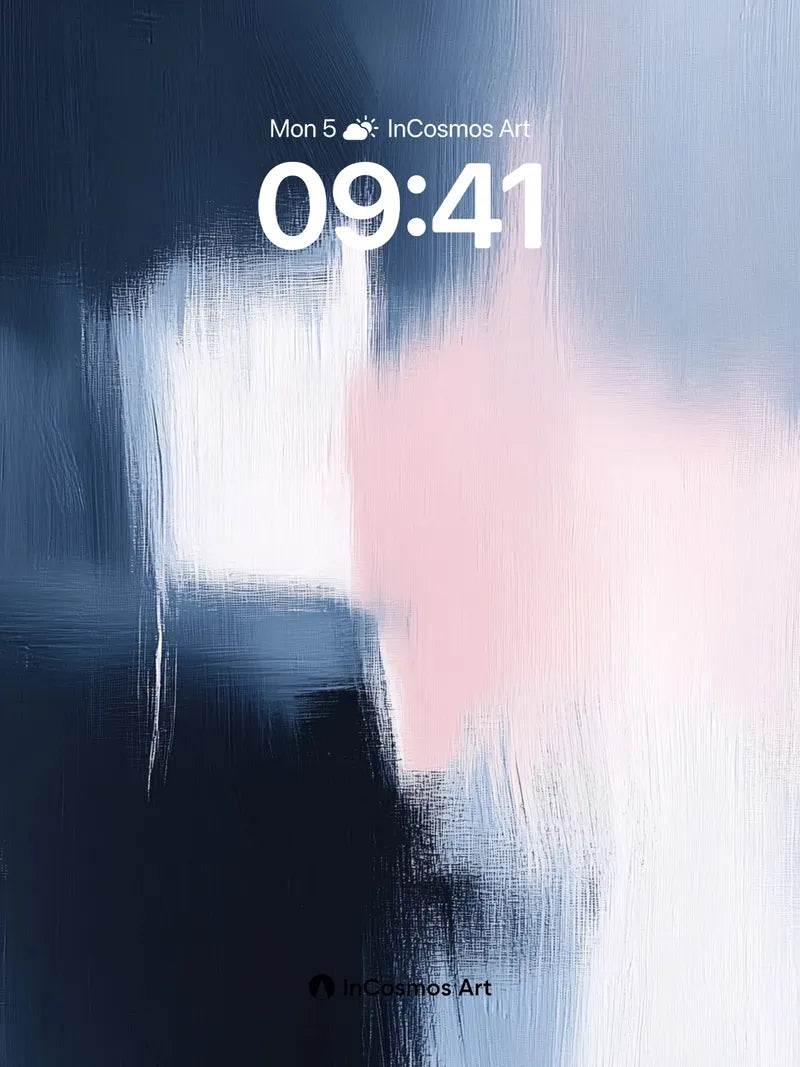 Silent Hush Abstract Wallpaper with Soft Light Drift