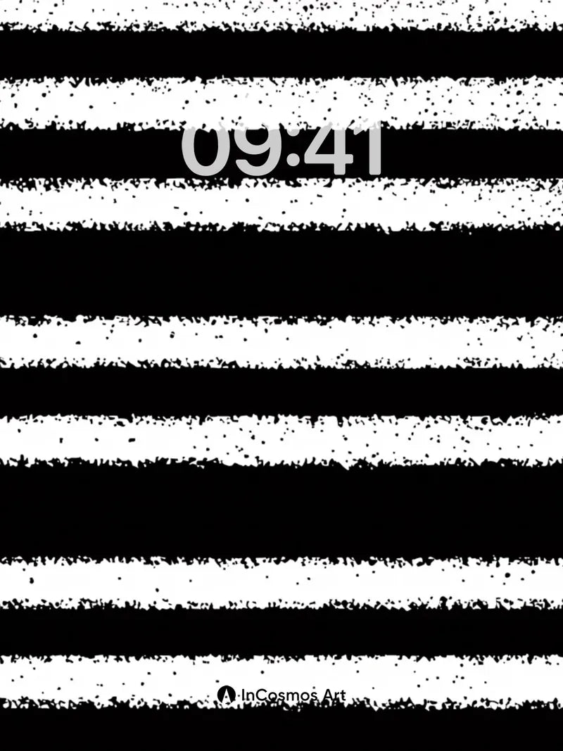 Static Pulse Wallpaper with Flickering Lines