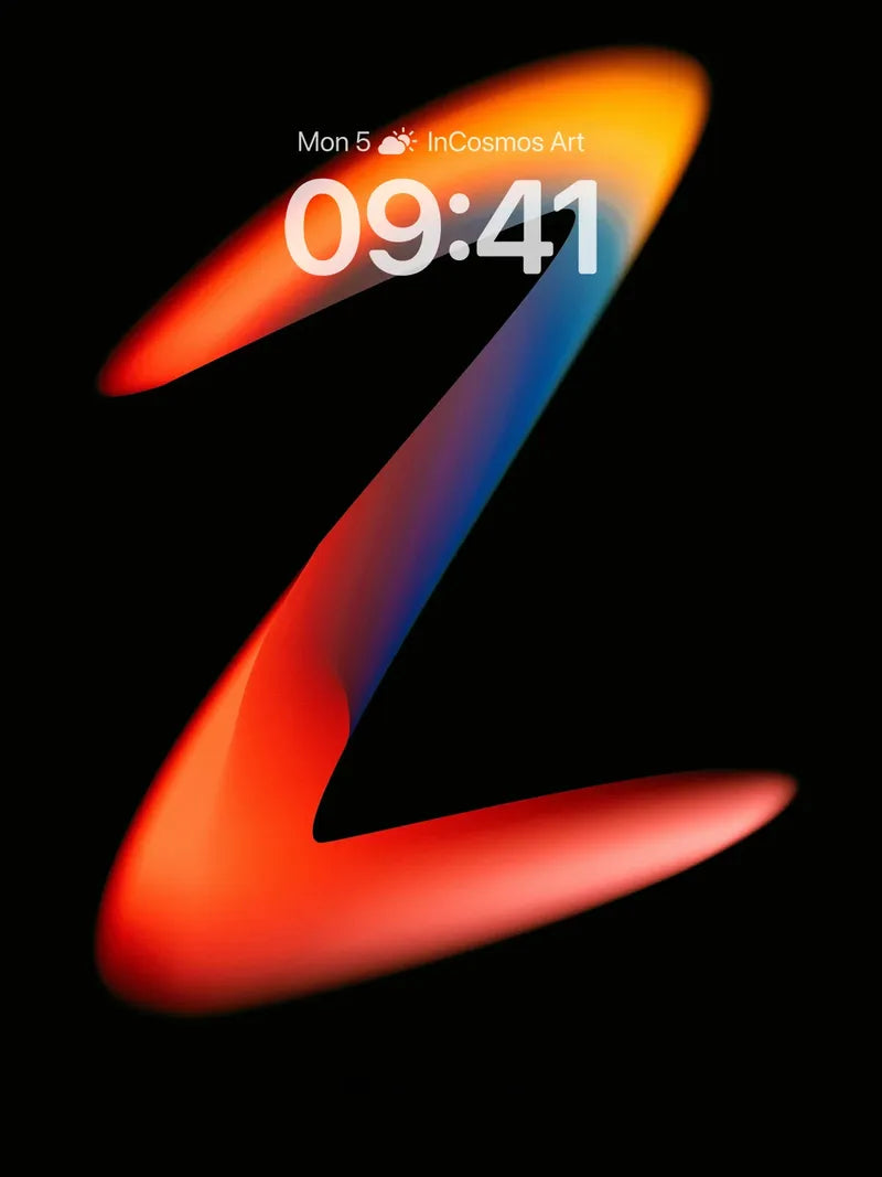 Neon Pulse Wallpaper with Electric Z