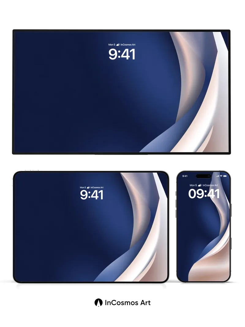 Silken Drift Wallpaper with Ethereal Light