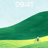 Serenity Ride Wallpaper with Rolling Green Fields wallpaper for iPhone, iPad & Mac
