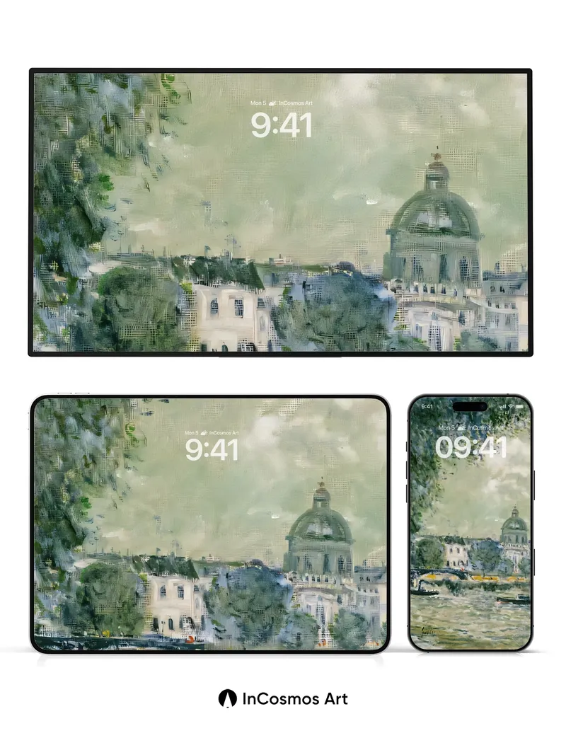 Whispering River Wallpaper with Dome Reverie