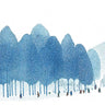 Winter Forest Village Wallpaper Background