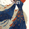 Silken Storm Wallpaper with Crimson Halo wallpaper for iPhone, iPad & Mac