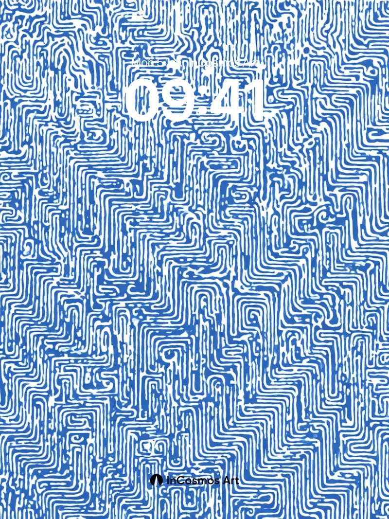 Circuit Mirage Wallpaper with Living Lines