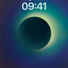 Ethereal Eclipse Wallpaper with Neon Halo wallpaper for iPhone, iPad & Mac