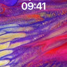 Cosmic Pulse Wallpaper with Glittering Veins wallpaper for iPhone, iPad & Mac