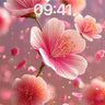 Floating Petal Mirage Wallpaper with Golden Dust wallpaper for iPhone, iPad & Mac