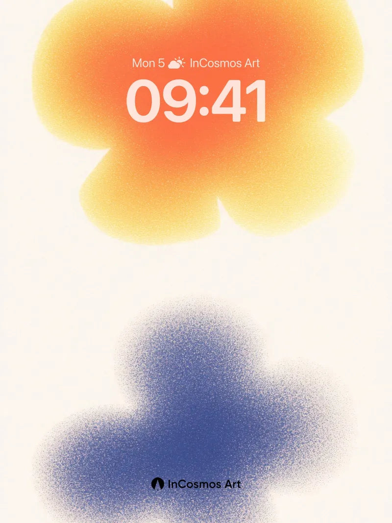 Hazy Bloom Wallpaper with Soft Edges