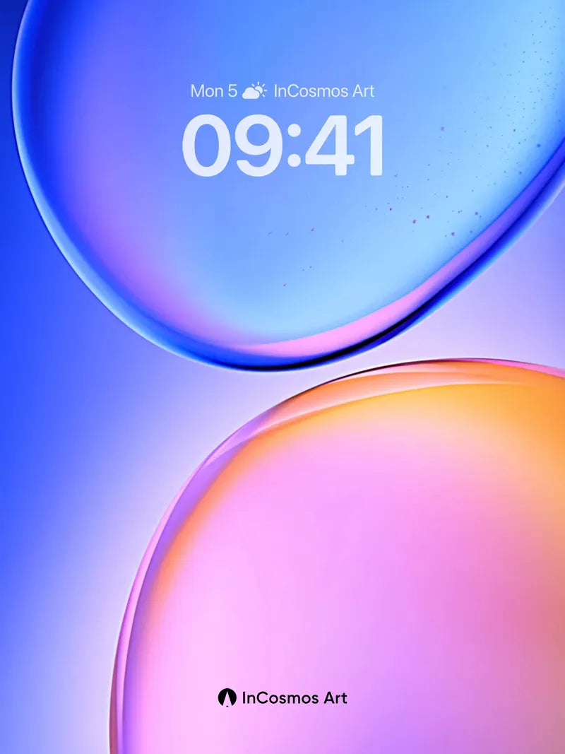 Luminous Sphere Wallpaper with Ethereal Hues