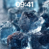 Frostbite Crystal Wallpaper with Shimmering Edges wallpaper for iPhone, iPad & Mac