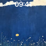 Midnight Meadow Wallpaper with Lone Sunflower wallpaper for iPhone, iPad & Mac