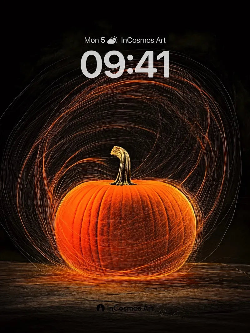 Cosmic Pulse Wallpaper with Swirling Light Veins wallpaper for iPhone, iPad & Mac