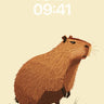 Whispering Fur Wallpaper with Gentle Light wallpaper for iPhone, iPad & Mac