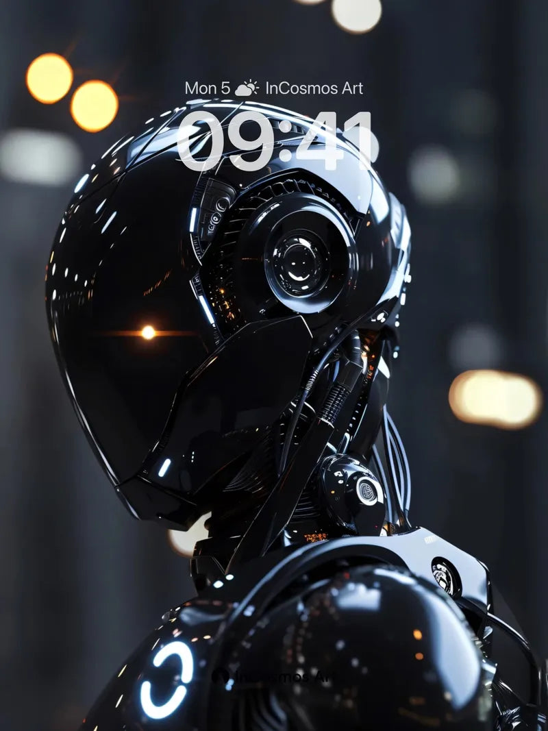 Neon Pulse Wallpaper with Circuit Veins