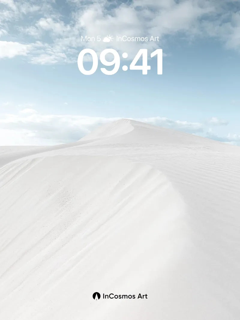 Serenity Dune Wallpaper with Whispering Ripples