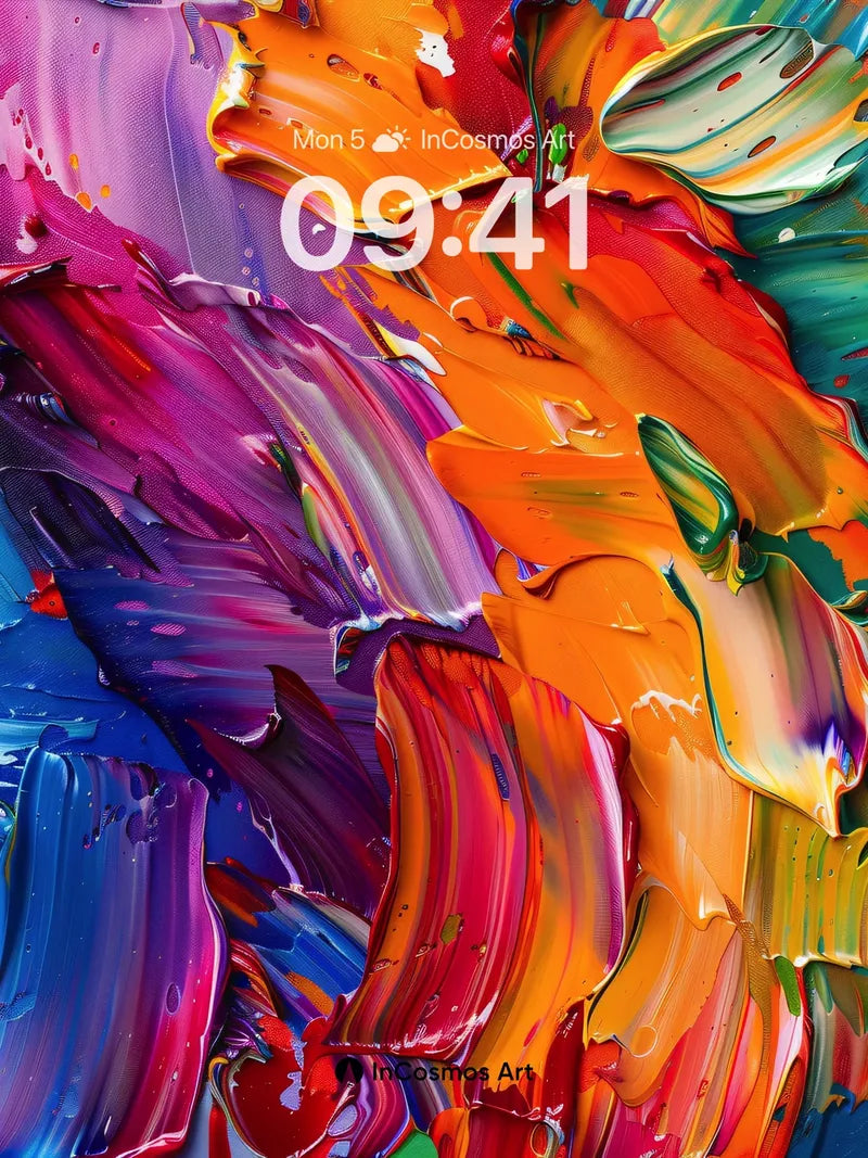 Crimson Pulse Wallpaper with Swirling Light wallpaper for iPhone, iPad & Mac