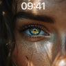 Sunlit Fractal Wallpaper with Freckled Skin wallpaper for iPhone, iPad & Mac