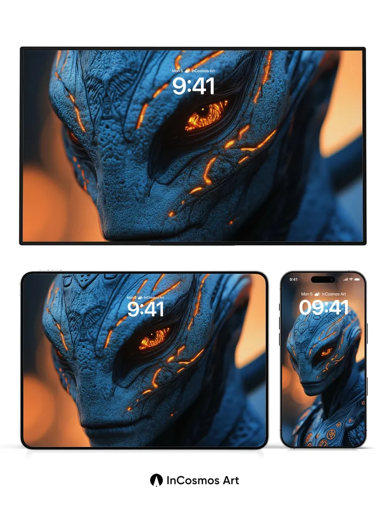 Crimson Vein Wallpaper with Living Armor