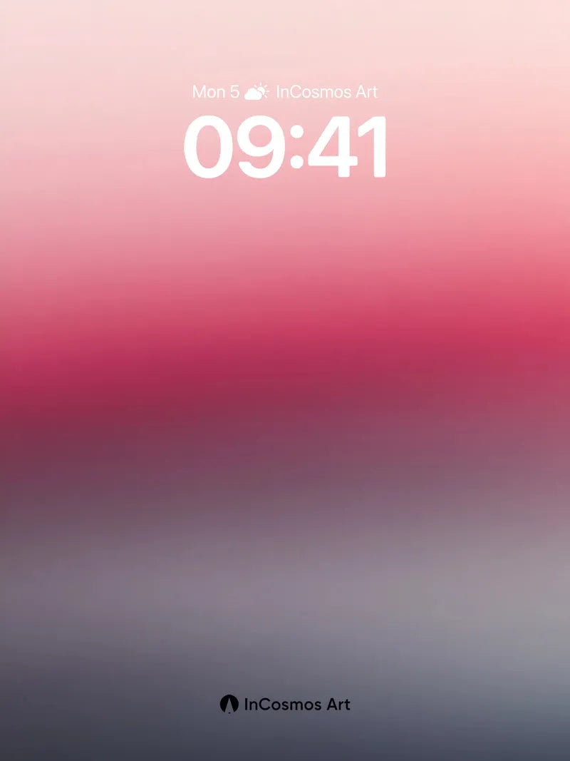 Crimson Hush Wallpaper with Depth of Field