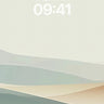 Serenity Ridge Wallpaper with Soft Hues wallpaper for iPhone, iPad & Mac