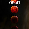 Blood Moon Sequence Wallpaper in Cosmic Stillness wallpaper for iPhone, iPad & Mac