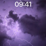 Electric Storm Wallpaper with Lightning Veins wallpaper for iPhone, iPad & Mac