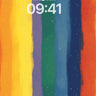 Rainbow Aurora Gradient Wallpaper Abstract Art