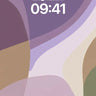 Serenity Flow Wallpaper with Soft Curves wallpaper for iPhone, iPad & Mac