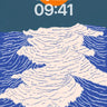Serene Ocean Waves Sunset Wallpaper Background wallpaper for iPhone, iPad & Mac