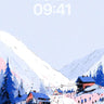 Frostbitten Valley Wallpaper with Alpine Whispers wallpaper for iPhone, iPad & Mac