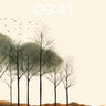 Serenity Grove Wallpaper with Distant Walker wallpaper for iPhone, iPad & Mac