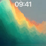 Spectral Ridge Wallpaper with Liquid Light wallpaper for iPhone, iPad & Mac