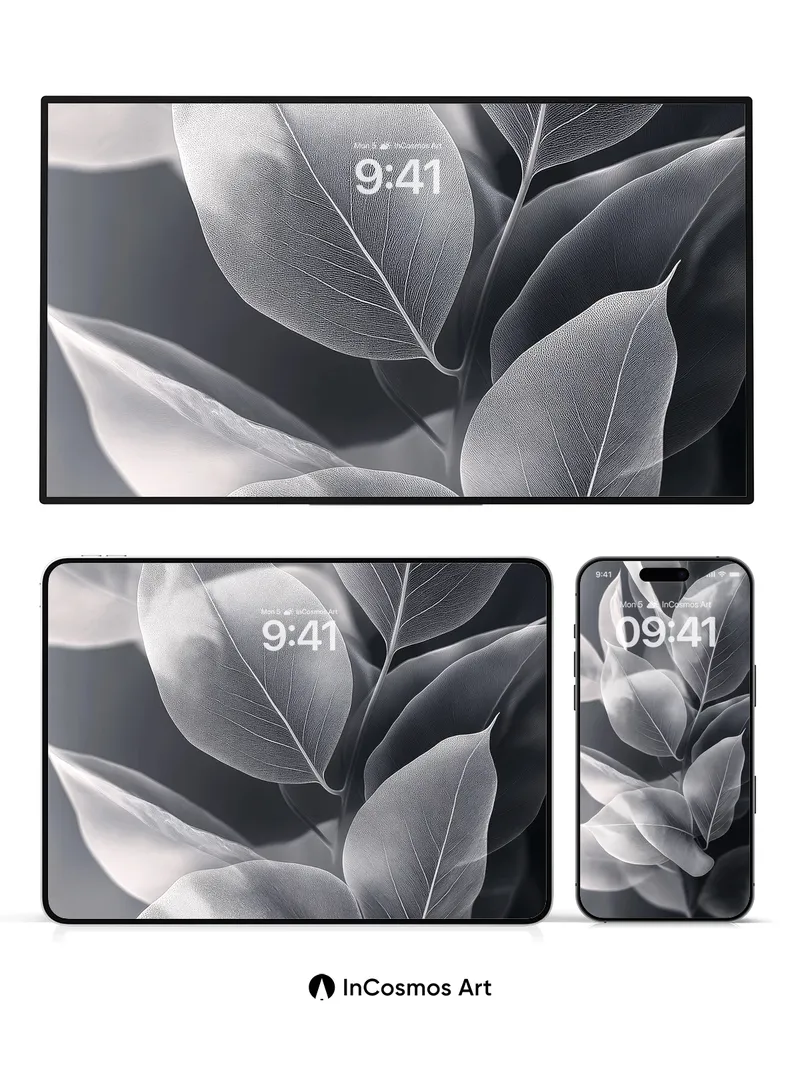 Silken Shadow Wallpaper with Breathable Light