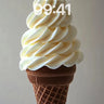 Creamy Spiral Wallpaper with Chocolate Grid wallpaper for iPhone, iPad & Mac