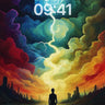 Stormborn Solitude Wallpaper with Celestial Lightning wallpaper for iPhone, iPad & Mac
