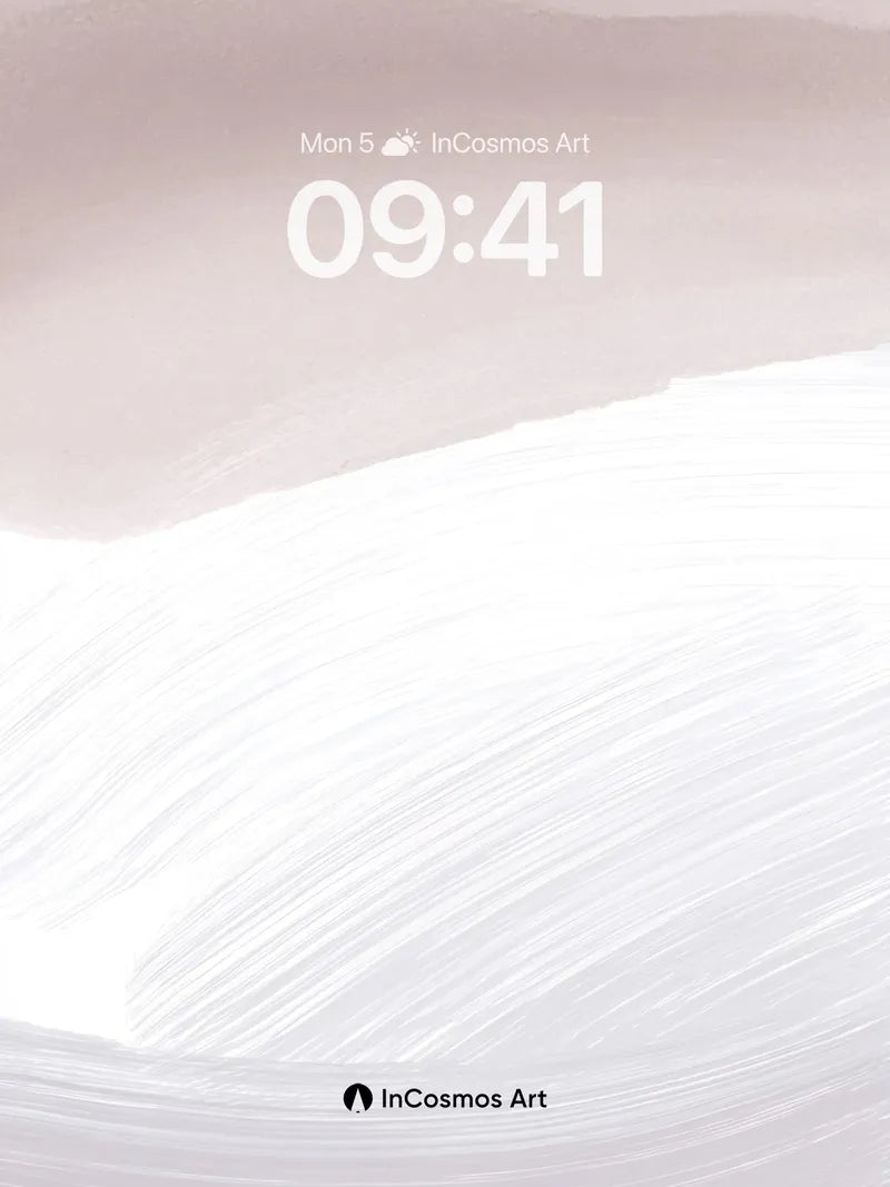 Soft Blush Wash Background with Gentle Gradient