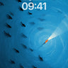 Deep Blue Abyss Wallpaper with Silent Currents wallpaper for iPhone, iPad & Mac