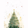 Whispering Pine Wallpaper with Starlit Snowfall wallpaper for iPhone, iPad & Mac