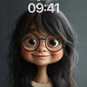 Whimsical Gaze Wallpaper with Soft Light wallpaper for iPhone, iPad & Mac