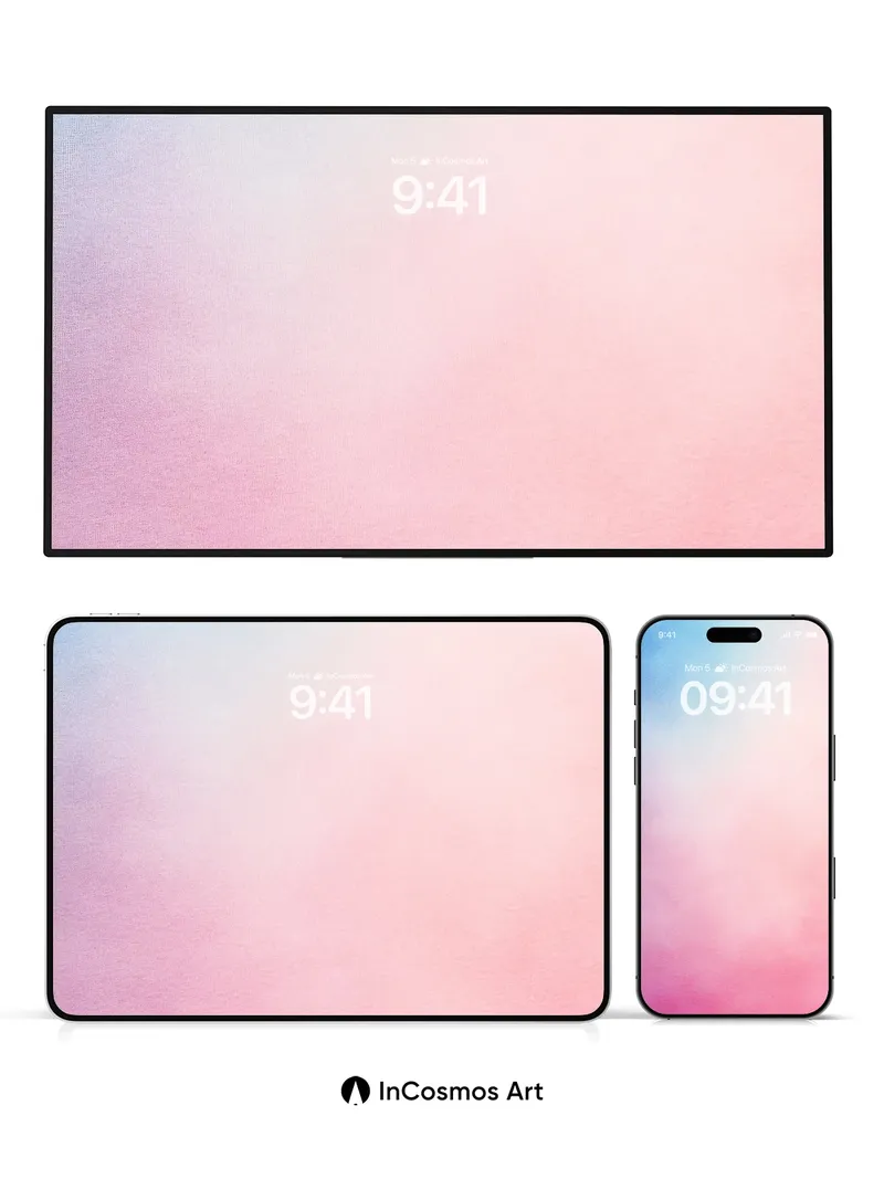 Breathing Sky Wallpaper with Soft Gradient Hues