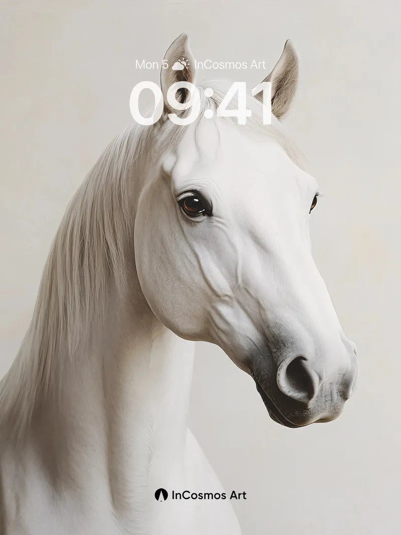 Silent Grace Wallpaper with Ethereal Light