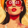 Sunlit Silk Wallpaper with Radiant Halo wallpaper for iPhone, iPad & Mac