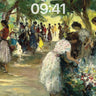Sunlit Stroll Wallpaper with Dappled Light wallpaper for iPhone, iPad & Mac