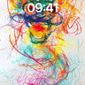 Chaos Dragon Wallpaper with Electric Threads wallpaper for iPhone, iPad & Mac