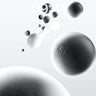 Floating Sphere Wallpaper with Ethereal Light wallpaper for iPhone, iPad & Mac